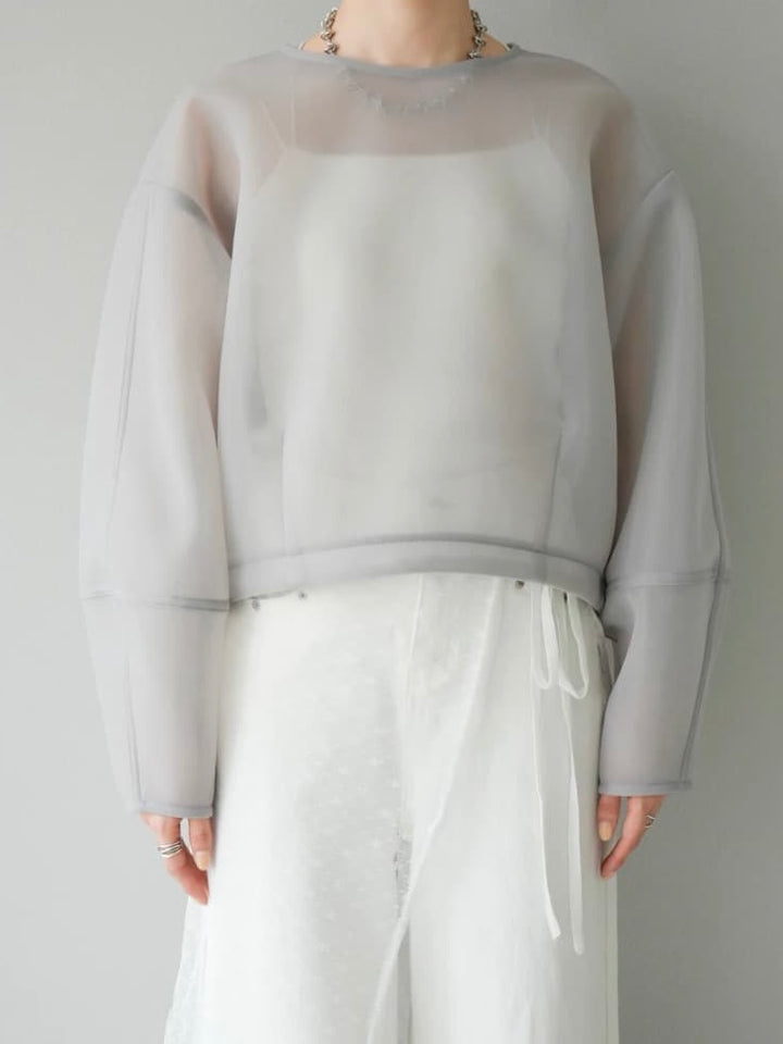 【 Select 】シアーダンボールコクーンプルオーバー