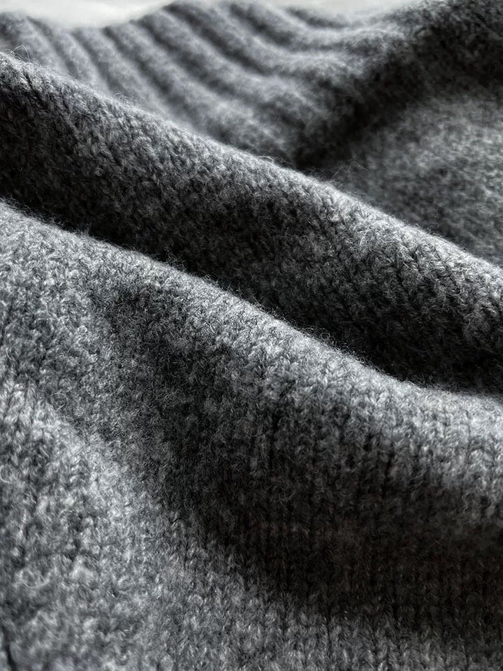 ウール混ニットボレロアンサンブル