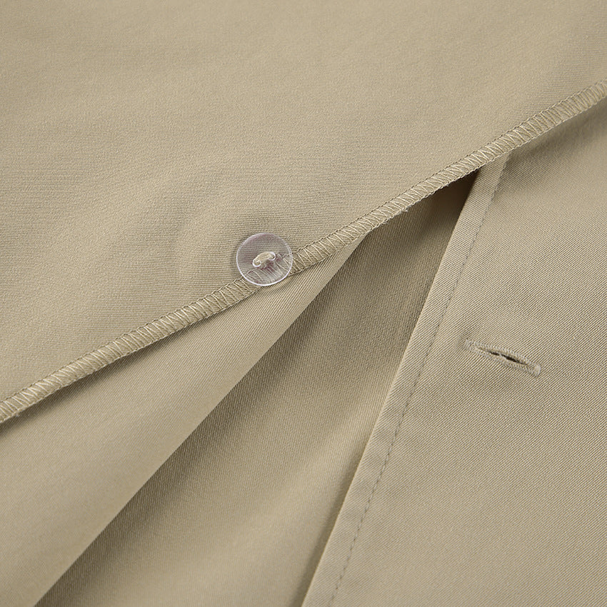 ハーフレングストレンチコート