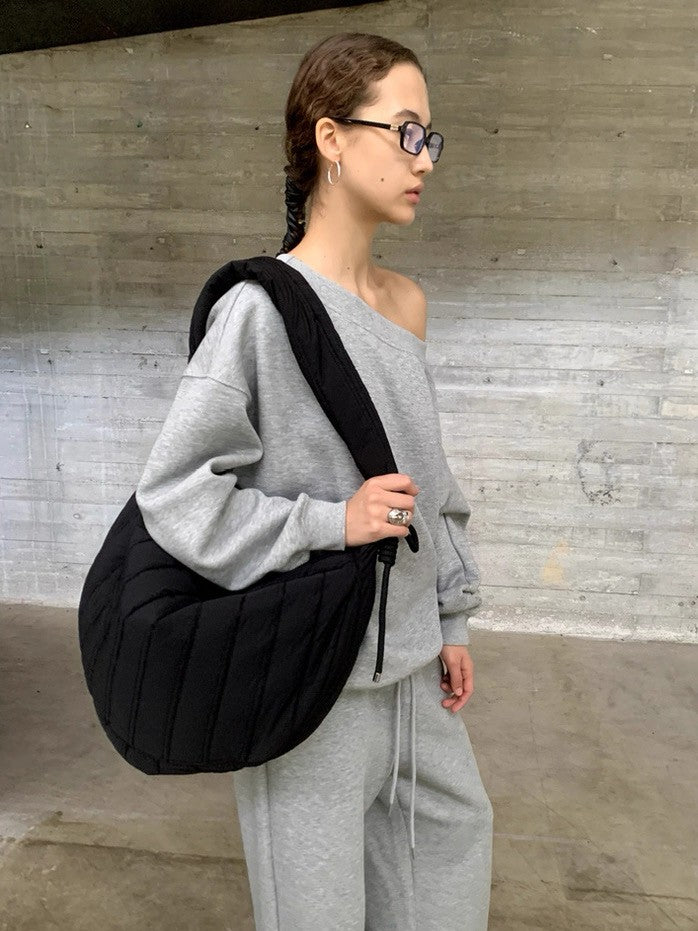 オフショルスウェットセットアップ