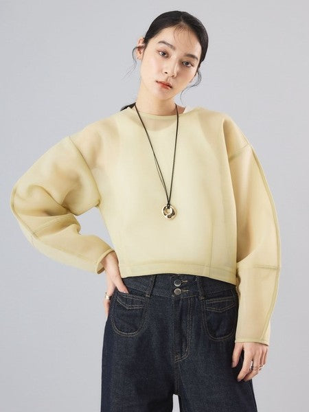 【 Select 】シアーダンボールコクーンプルオーバー