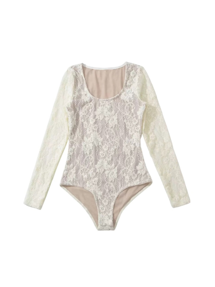 総レースボディースーツ