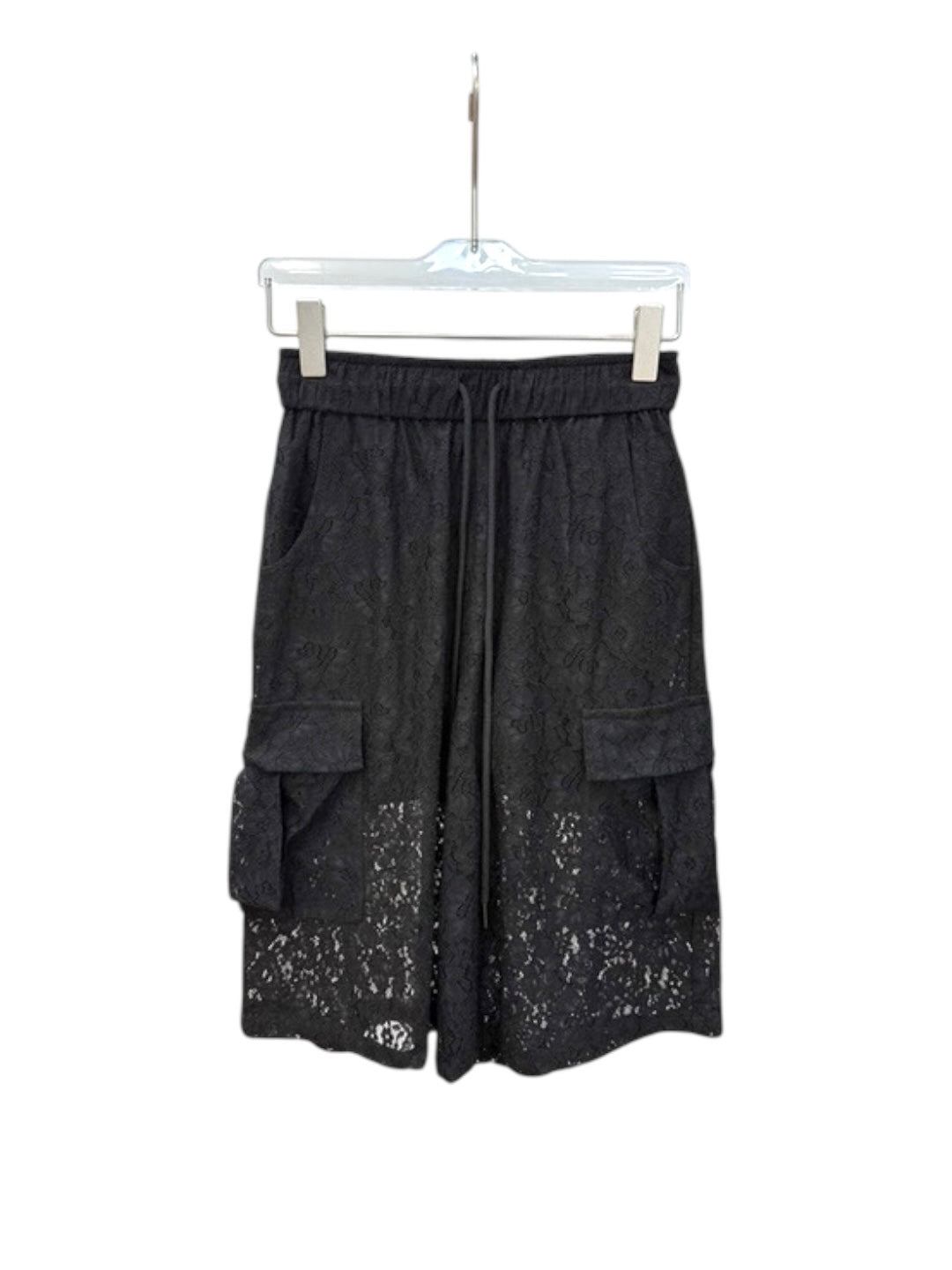 シアーレースカーゴバミューダパンツ