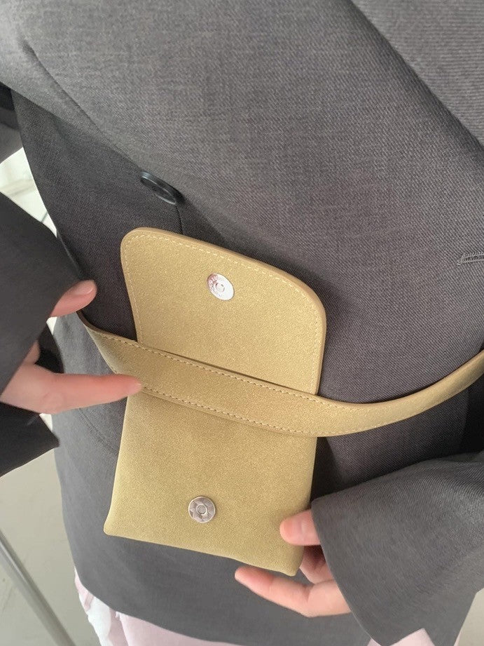 ポーチ付きレザーベルト