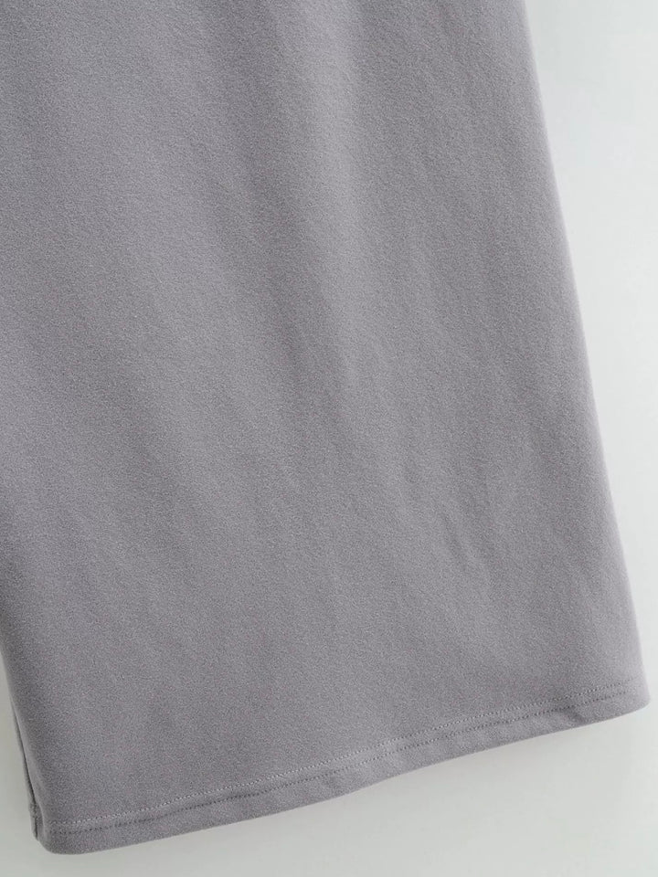 クロップドトップ＆ナロースカート セット