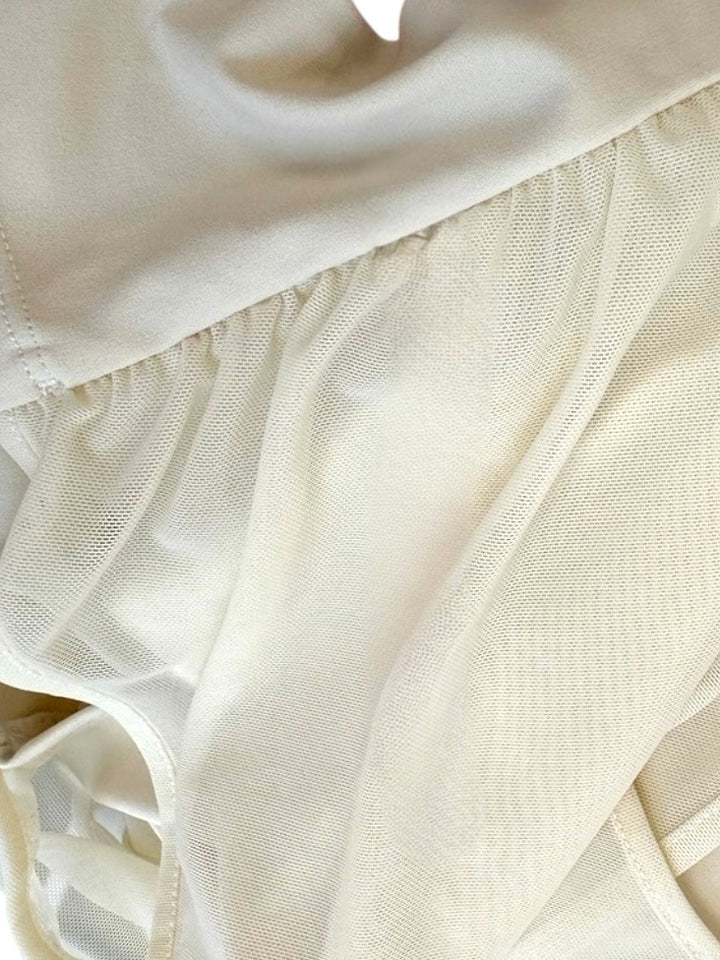 シアーカップイントップス＋フレアレギンスセット