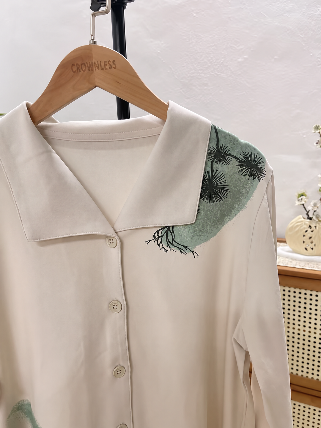 【wabi sabi】モダールコットンBONSAIフリルセットアップ