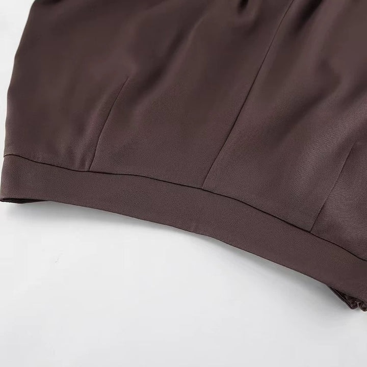 タック入りバルーンパンツジャケットセット