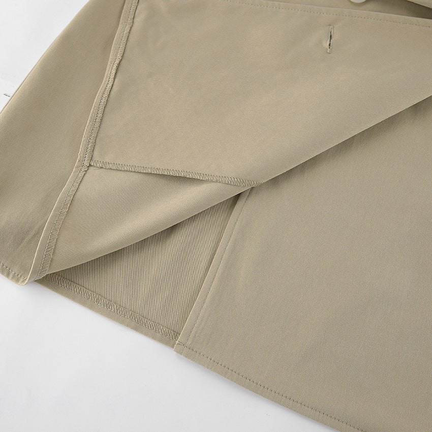 ハーフレングストレンチコート