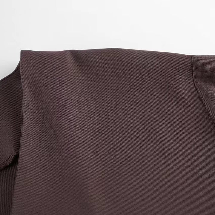 タック入りバルーンパンツジャケットセット