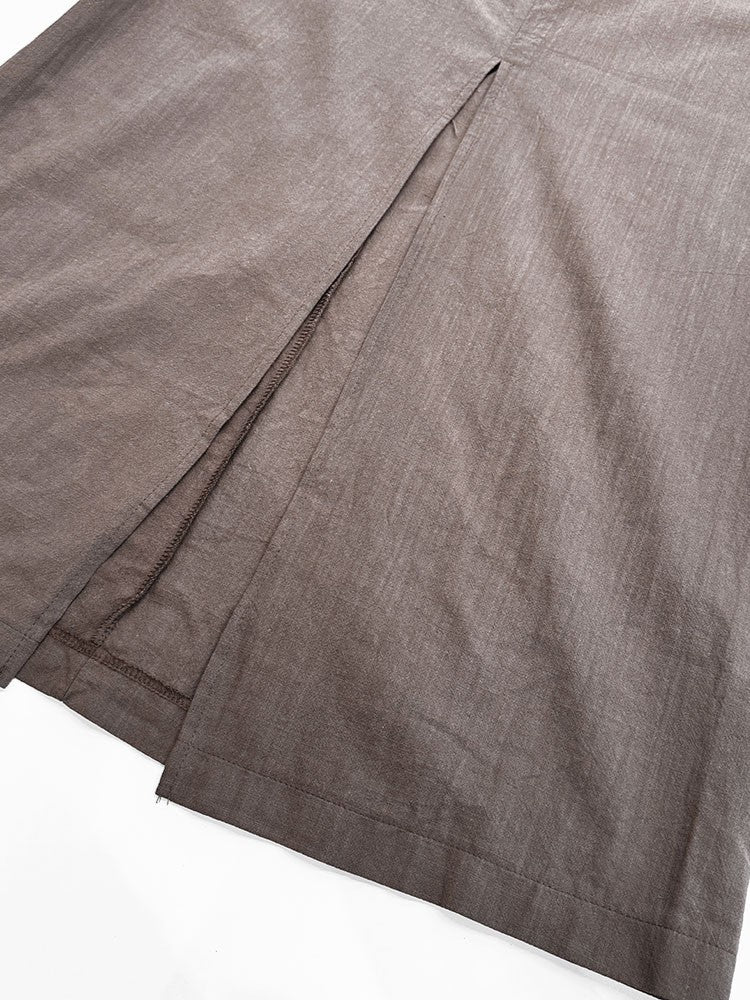 ロングシェイプベストスカートセット