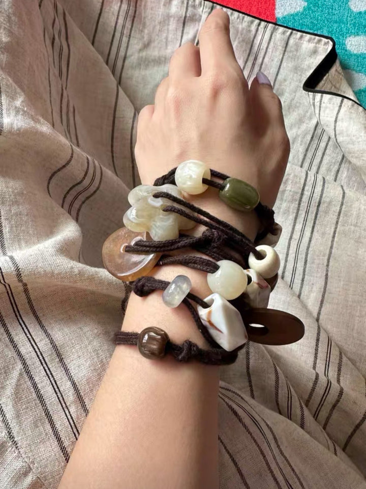 ビーズ付きベルト