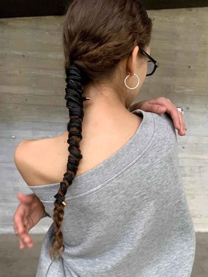 オフショルスウェットセットアップ