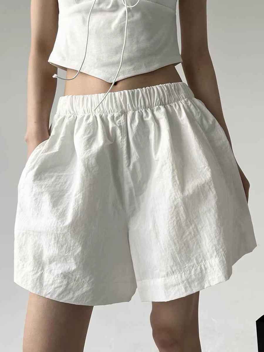 コットンAラインショートパンツ
