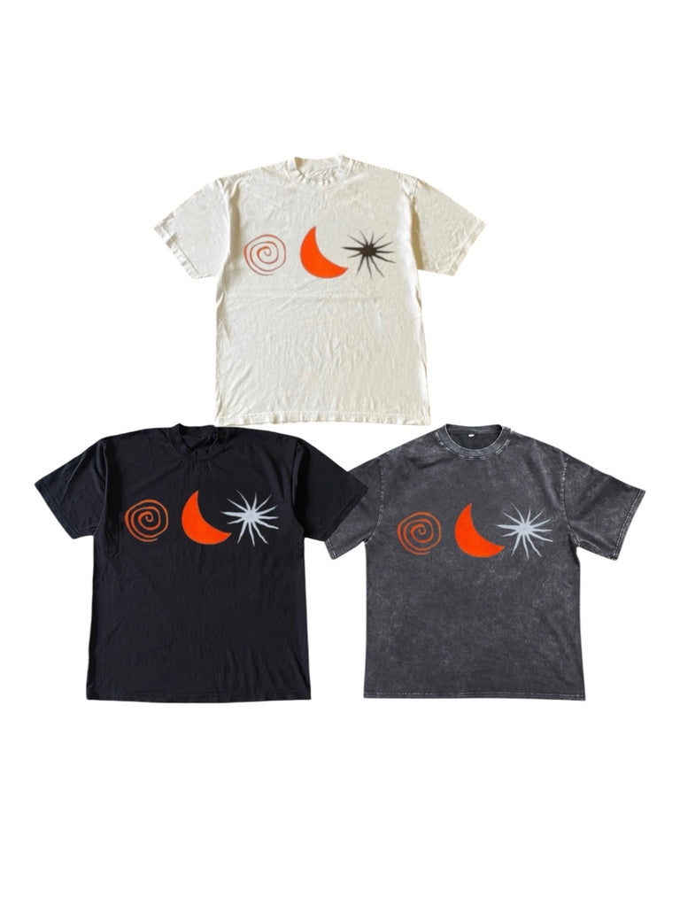 Sun MoonプリントTシャツ – m&m-c