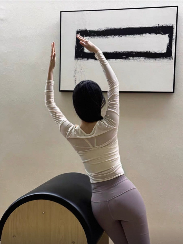 シアーカップイントップス＋フレアレギンスセット