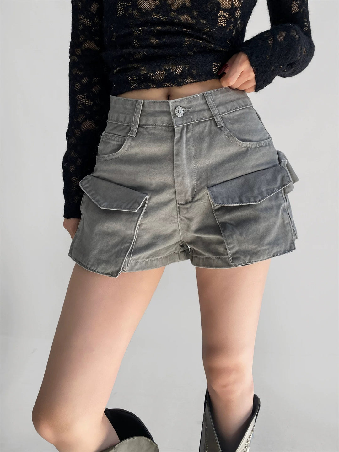 コットンカーゴショートパンツ