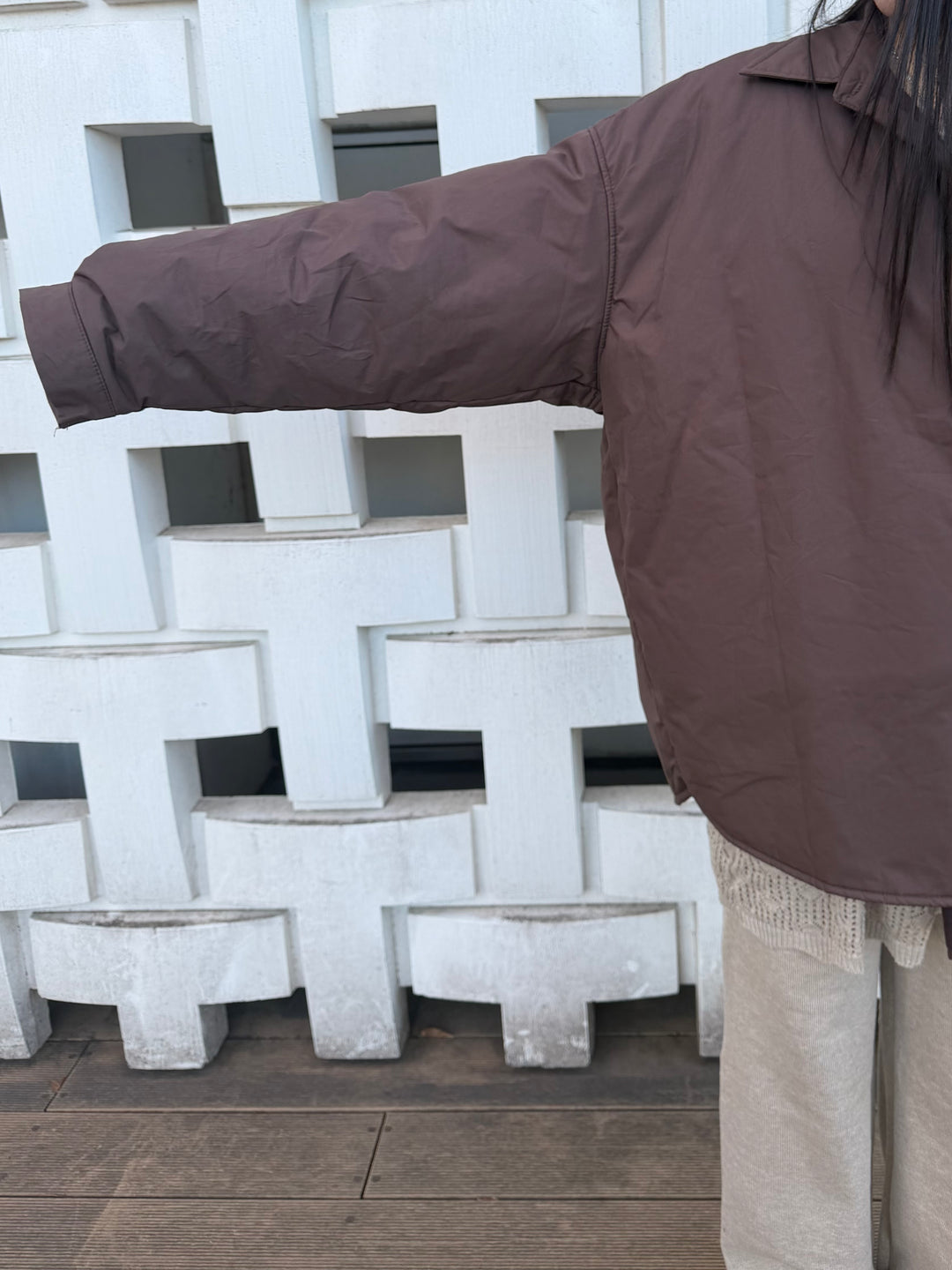 【アウトレット】(即納) オーバーサイズワイドジャケット