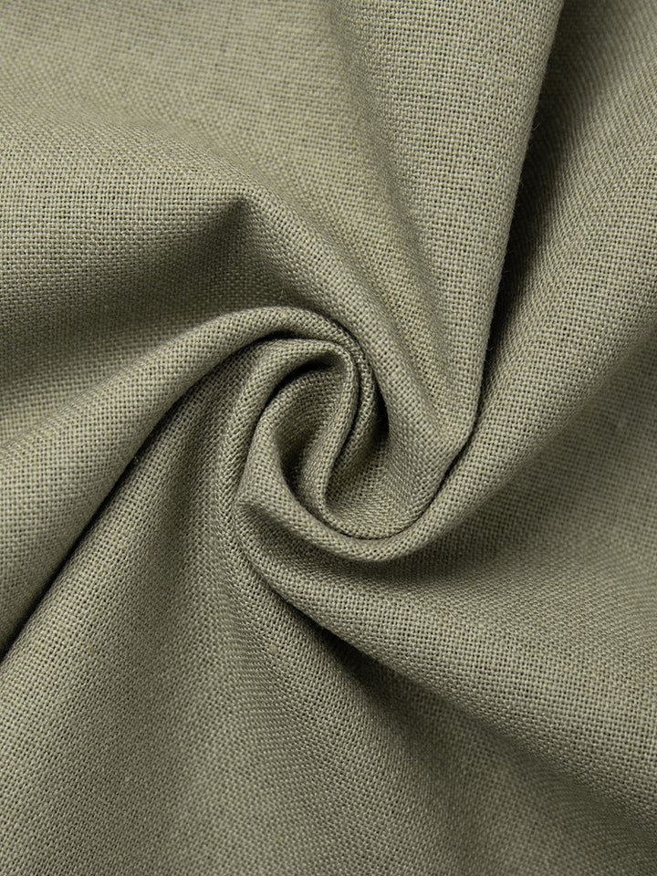 綿麻セパレートスリーブレスワンピース