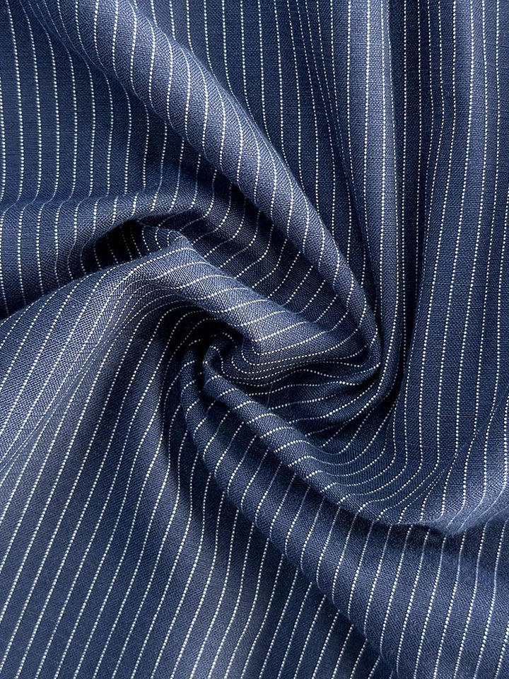 ピンストライプシャツパンツセットアップ