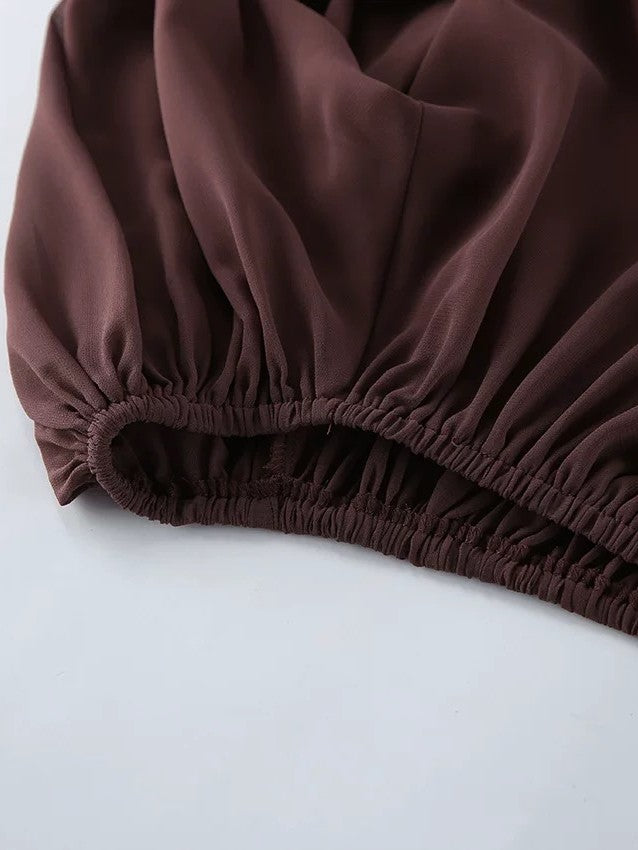 ティアードフリルオフショルダーシアーブラウス