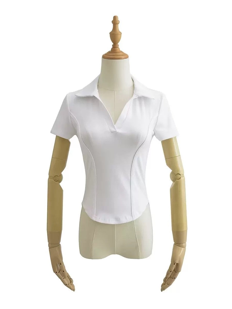 【 Select 】切り替えフィットPoloシャツ