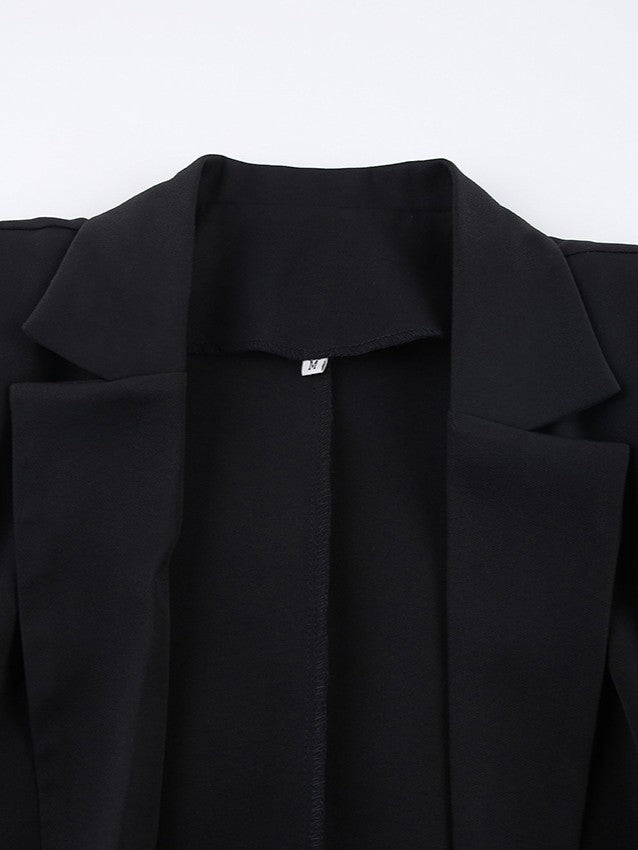 テーラードジャケットミニワンピース