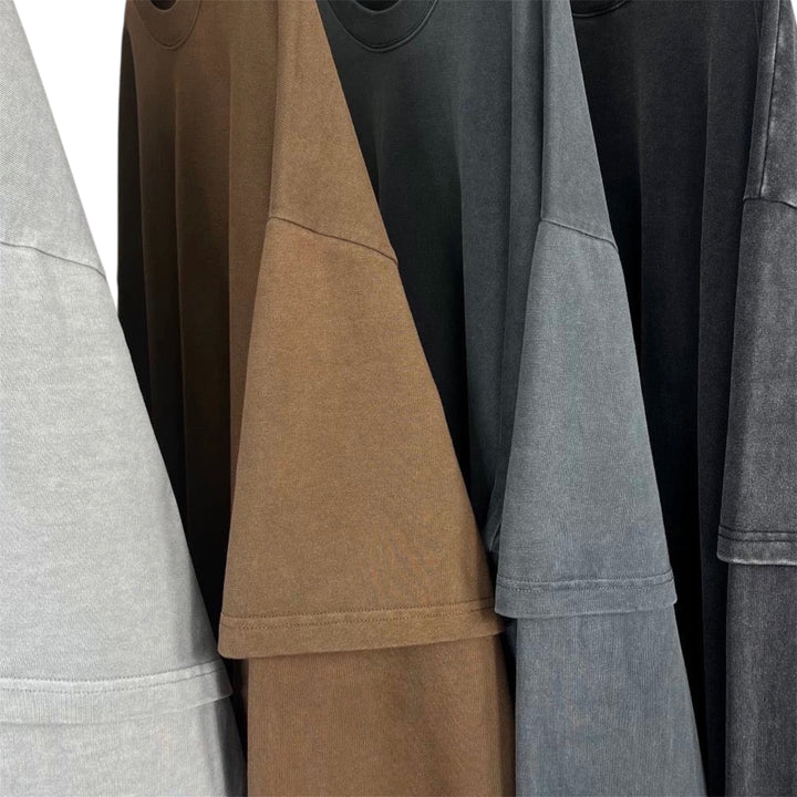 12オンスレイヤードスリーブルーズプルオーバー