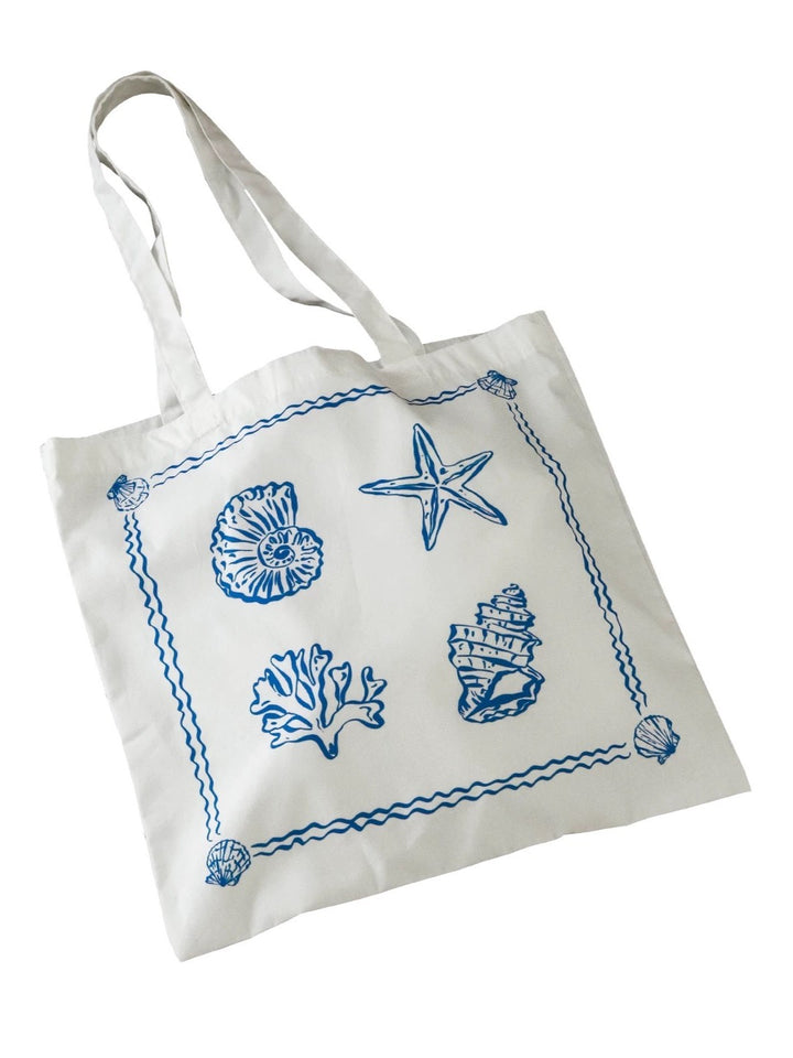 Coral Shell プリントトートバッグ