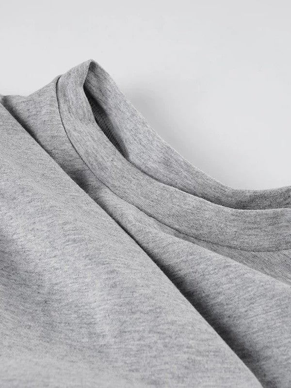 ワイドスリーブカットソートップス