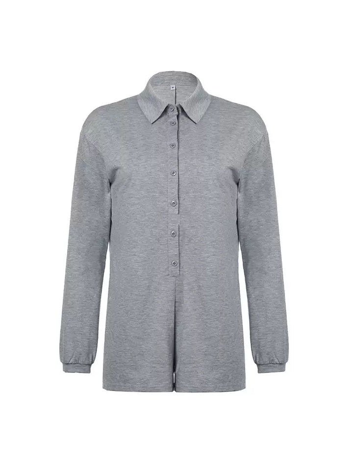 ソフトジャージーPoloジャンプスーツ