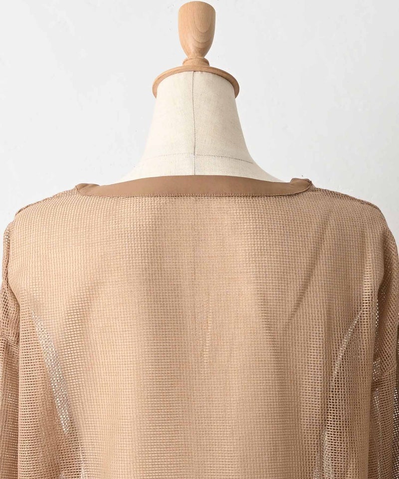 【 Select 】メッシュカットソースキッパープルオーバー