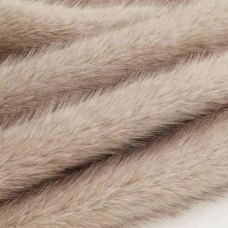 オーバーサイズフェイクファージャケット