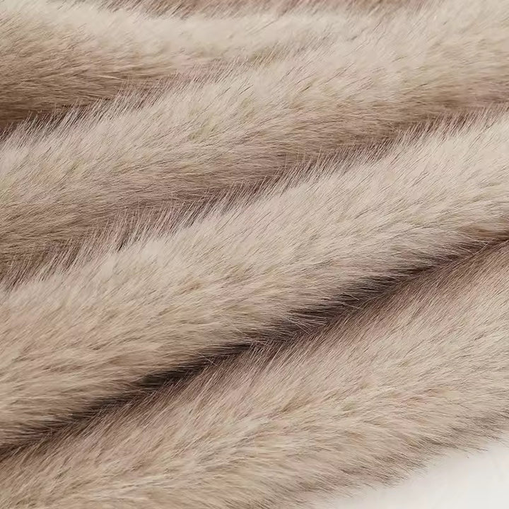 オーバーサイズフェイクファージャケット