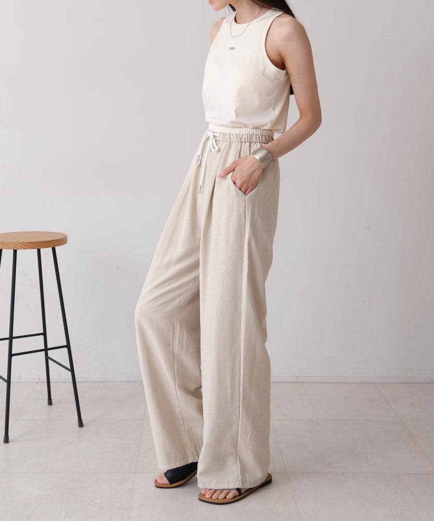 【 Select 】ロゴプレート付アメスリタンクトップ