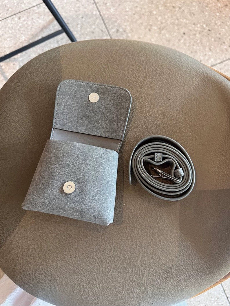 ポーチ付きレザーベルト