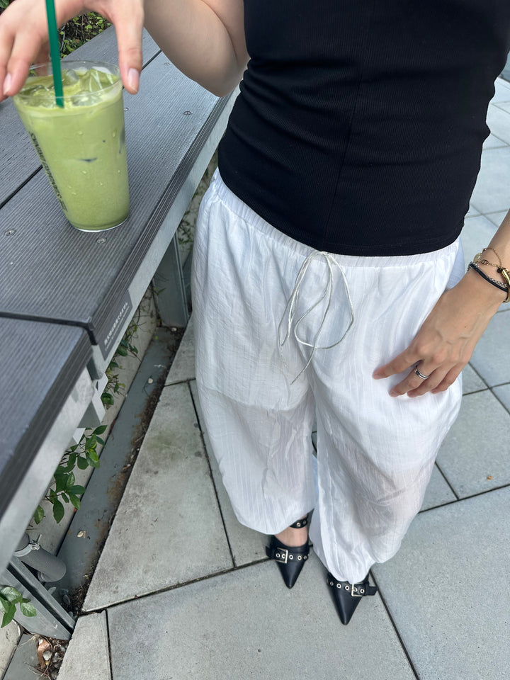 シアーエアリーバルーンパンツ