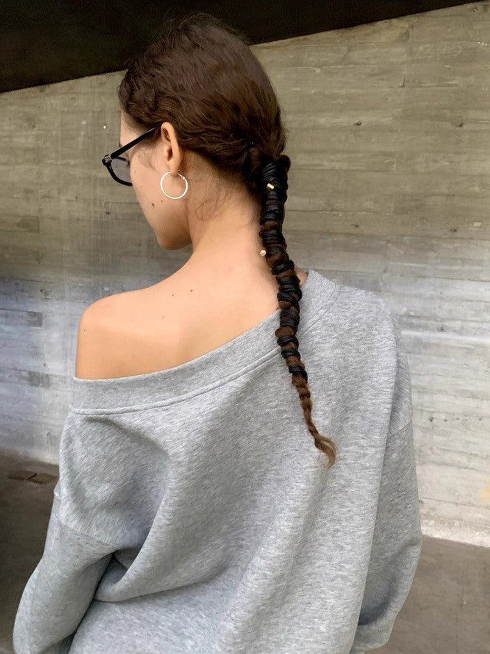 オフショルスウェットセットアップ