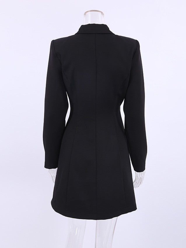テーラードジャケットミニワンピース