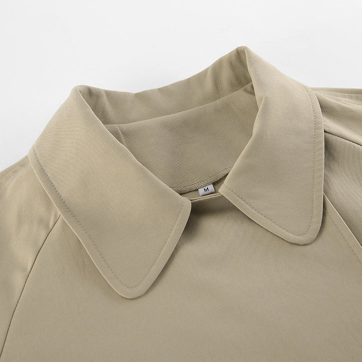 ハーフレングストレンチコート