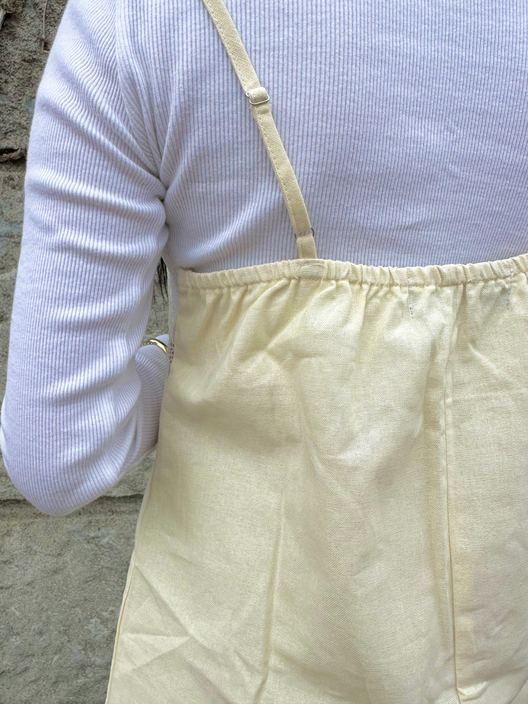 レースコットンワンピース