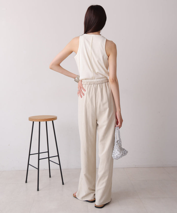 【 Select 】ロゴプレート付アメスリタンクトップ