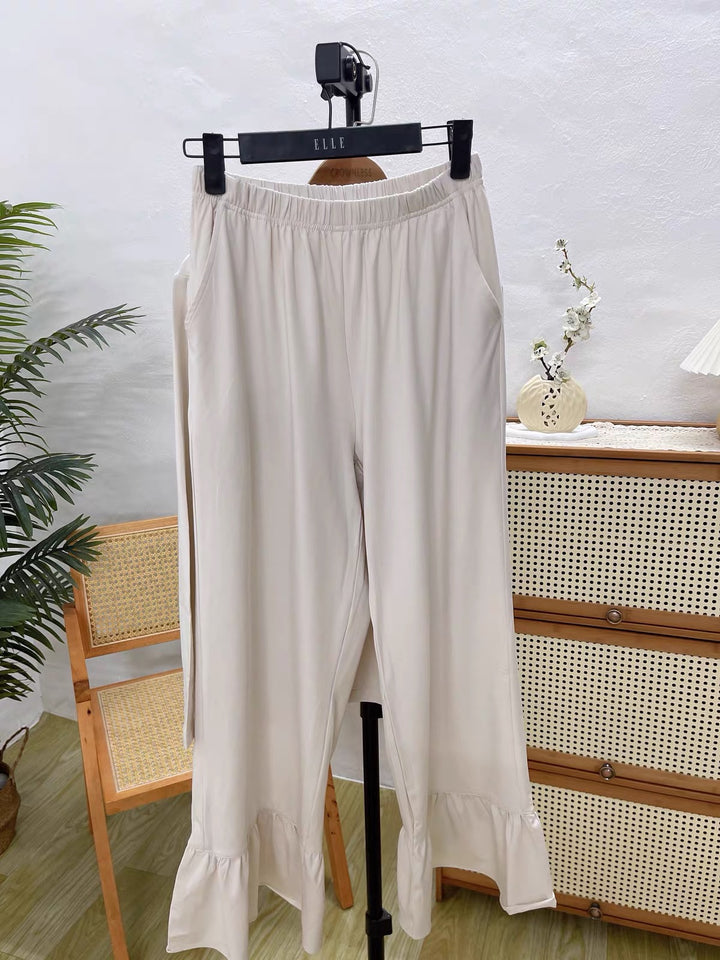 【wabi sabi】モダールコットンBONSAIフリルセットアップ