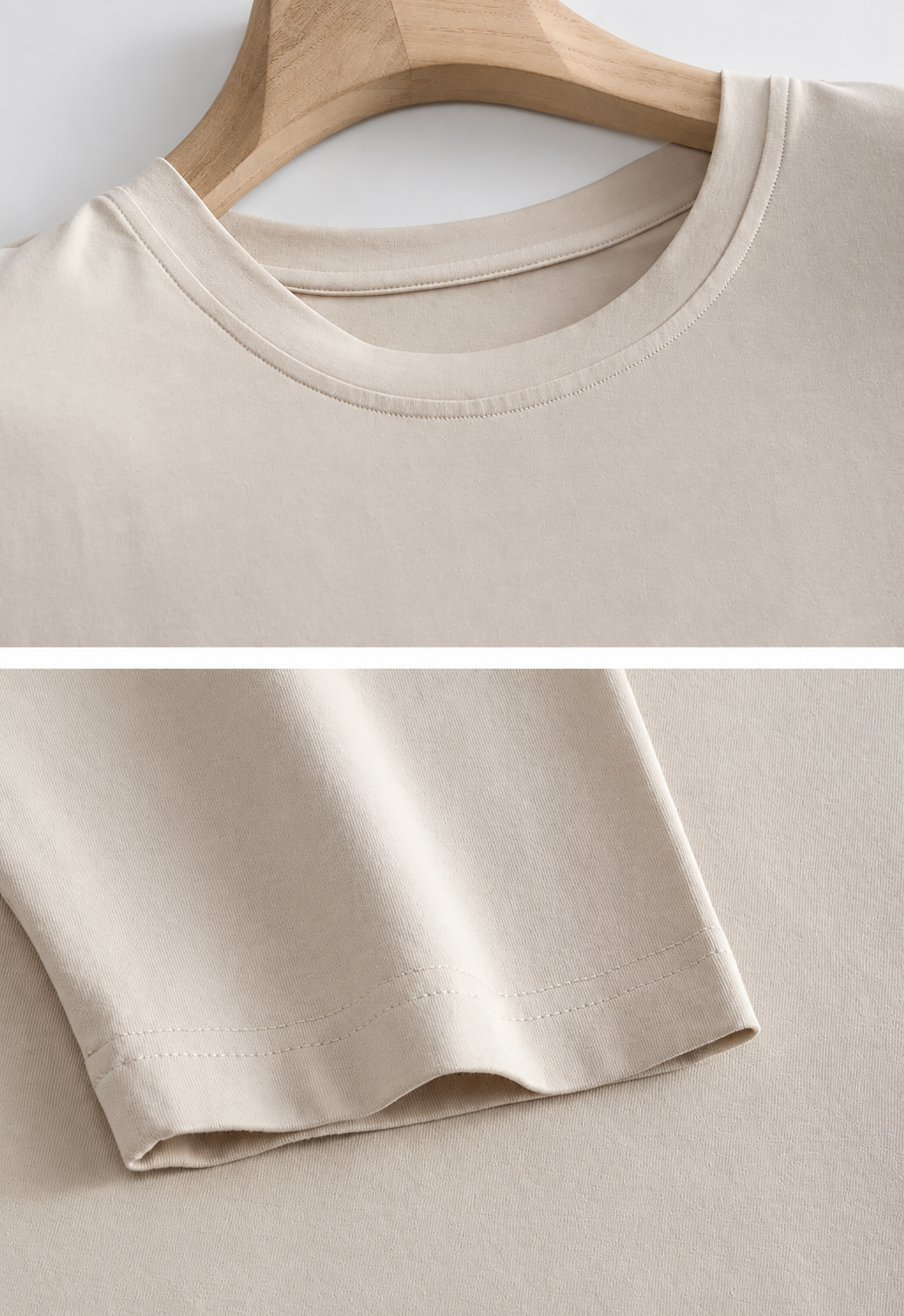 【wabi sabi】ナチュラルストライプモダールコットンセットアップ