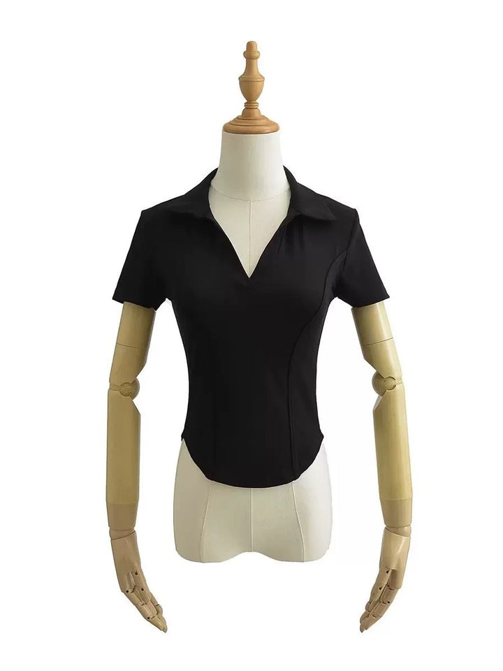 【 Select 】切り替えフィットPoloシャツ
