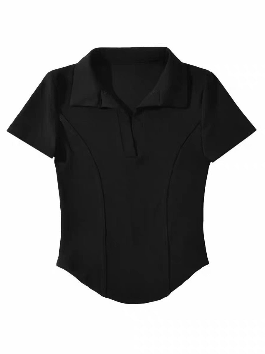 【 Select 】切り替えフィットPoloシャツ