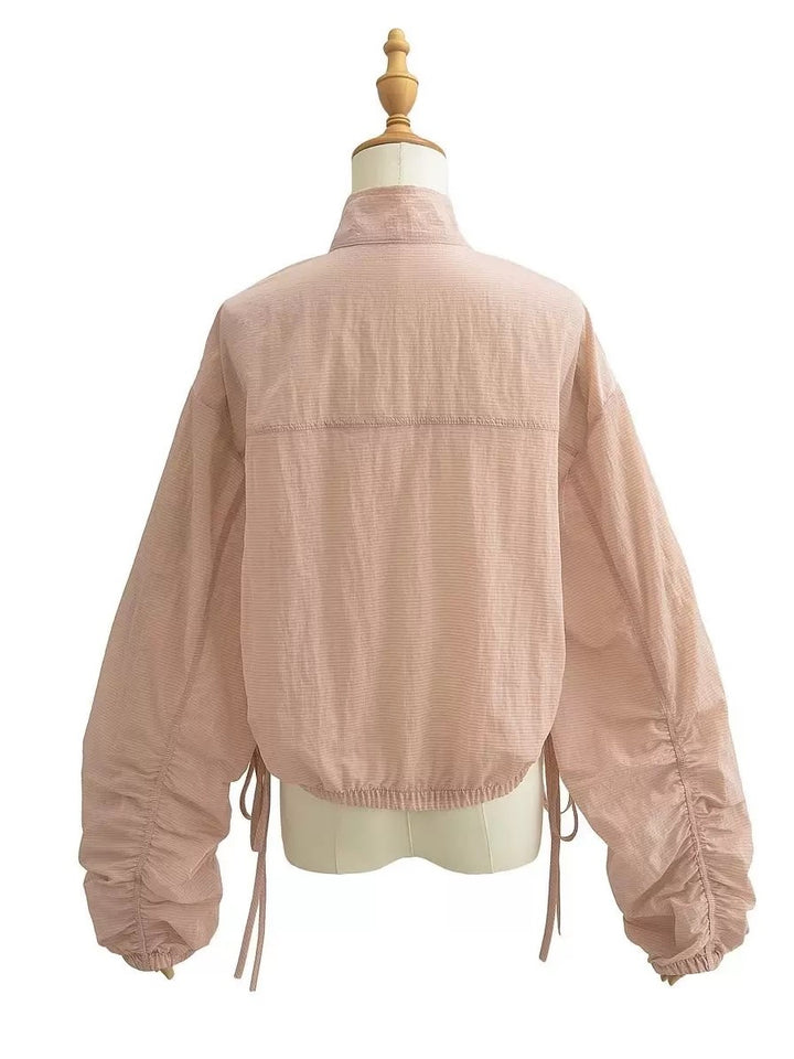 ライトウエイトシャーリングスリーブジャケット