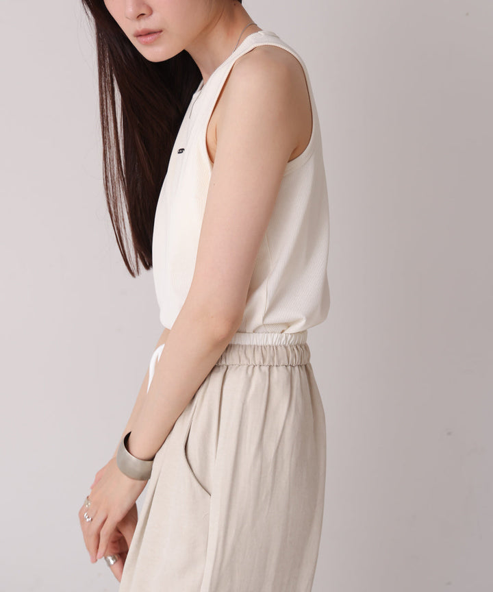 【 Select 】ロゴプレート付アメスリタンクトップ