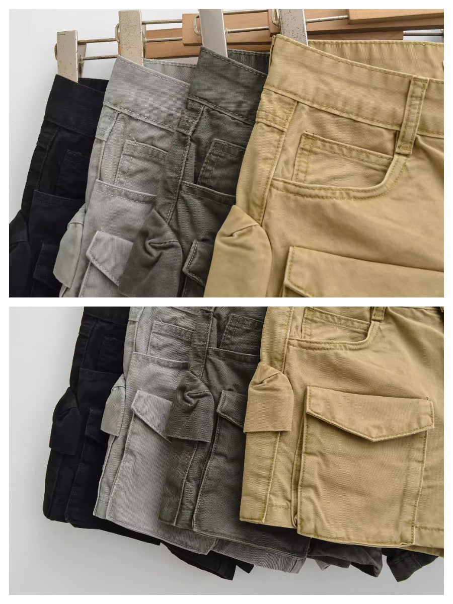 コットンカーゴショートパンツ