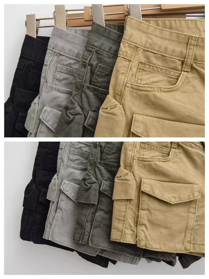 コットンカーゴショートパンツ